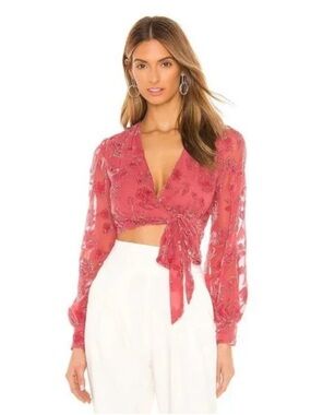 BNWT NBD Millie Top in Coral